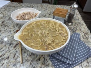 Gluten free chicken and dumplings